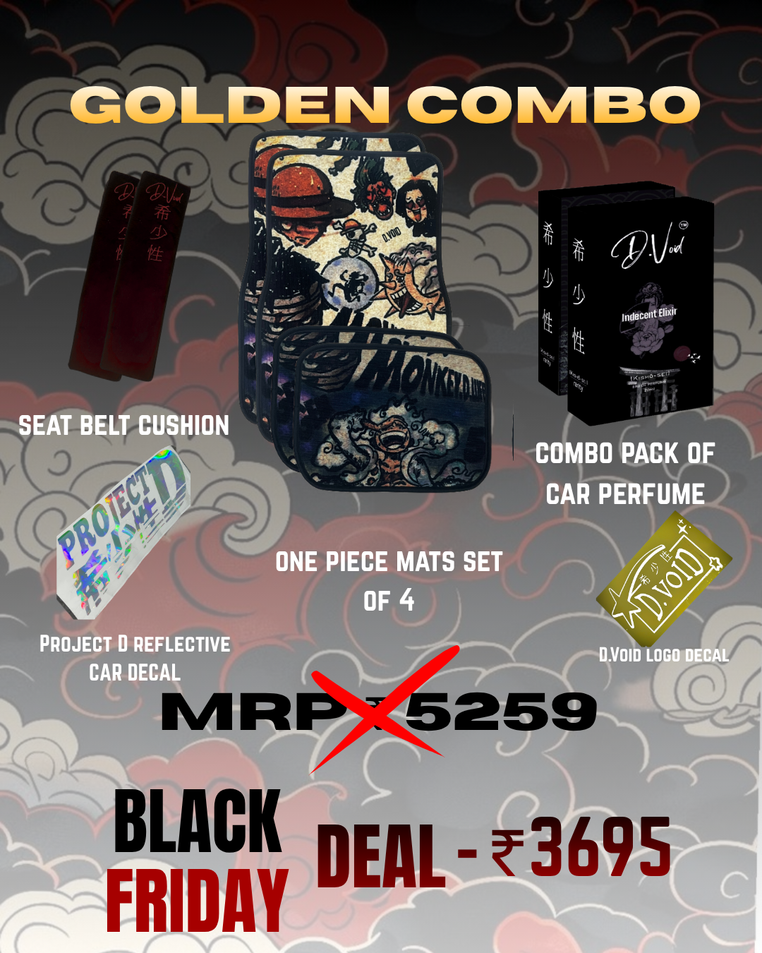 Golden combo pack