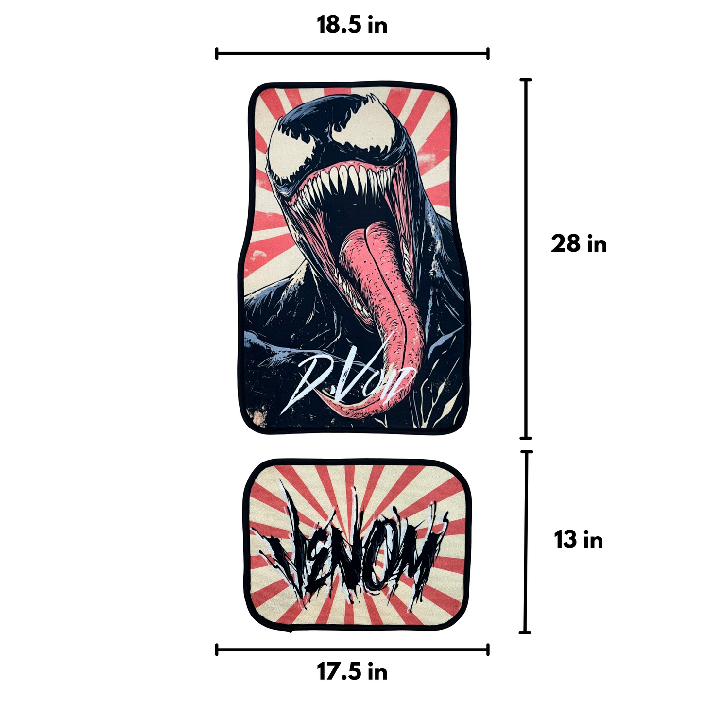 Venom car mats