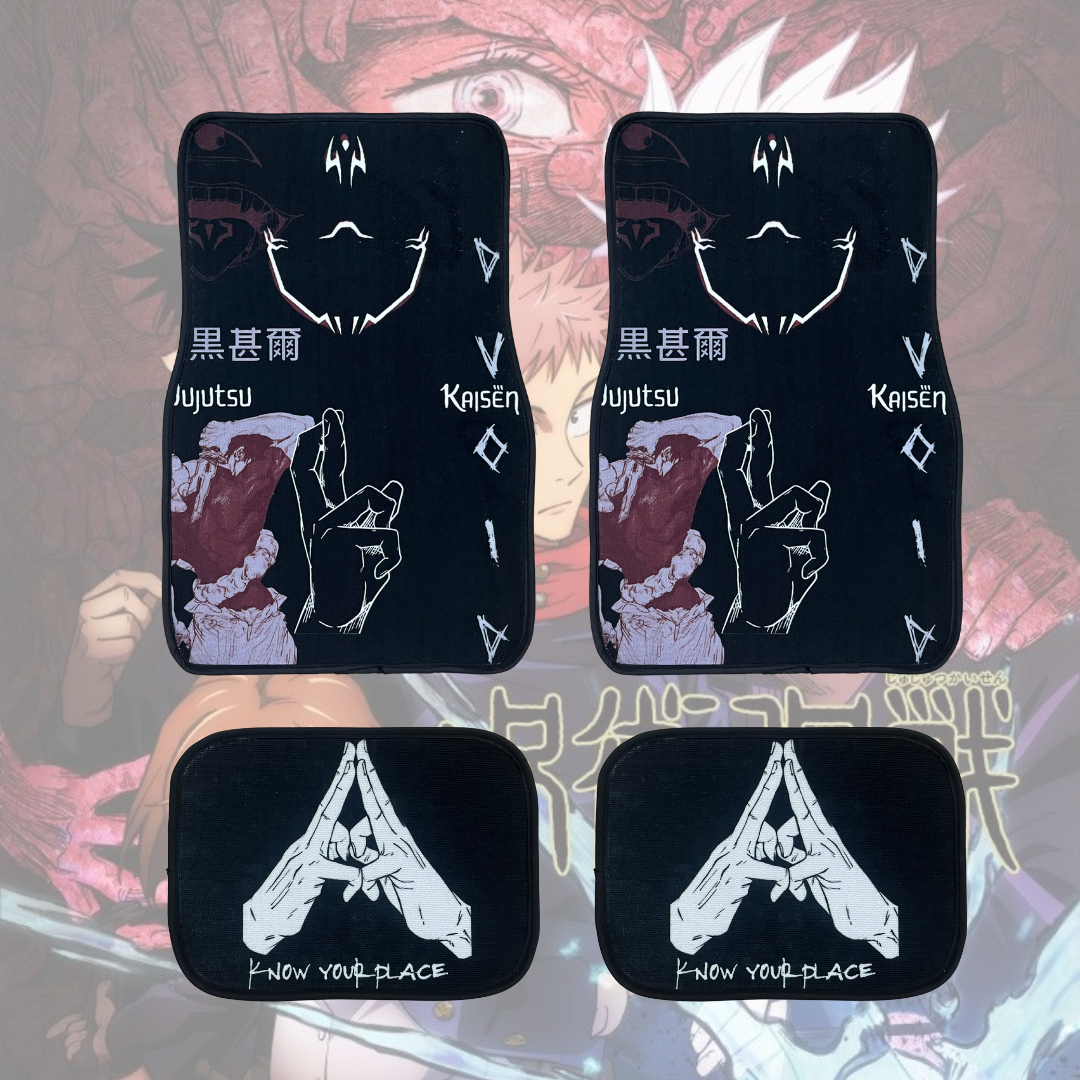 Jujutsu Kaisen anime car mats