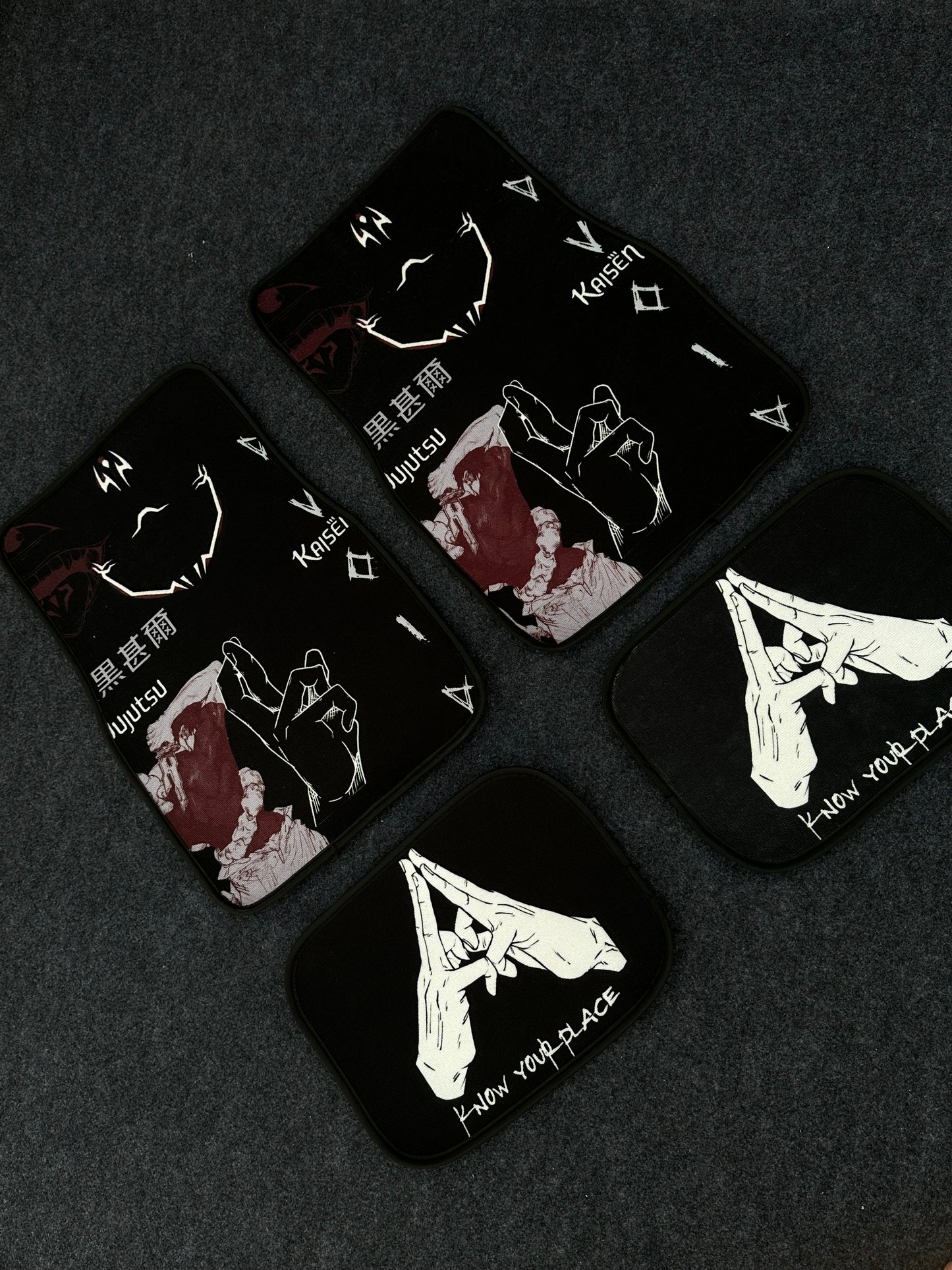 Jujutsu Kaisen anime car mats