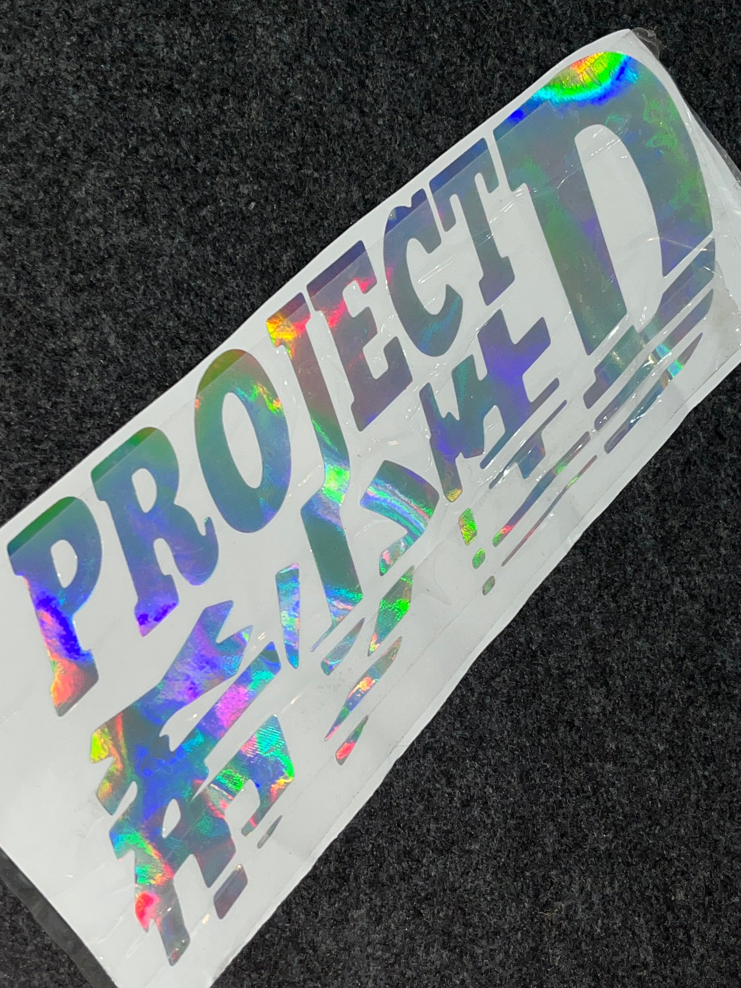 Project D car decal