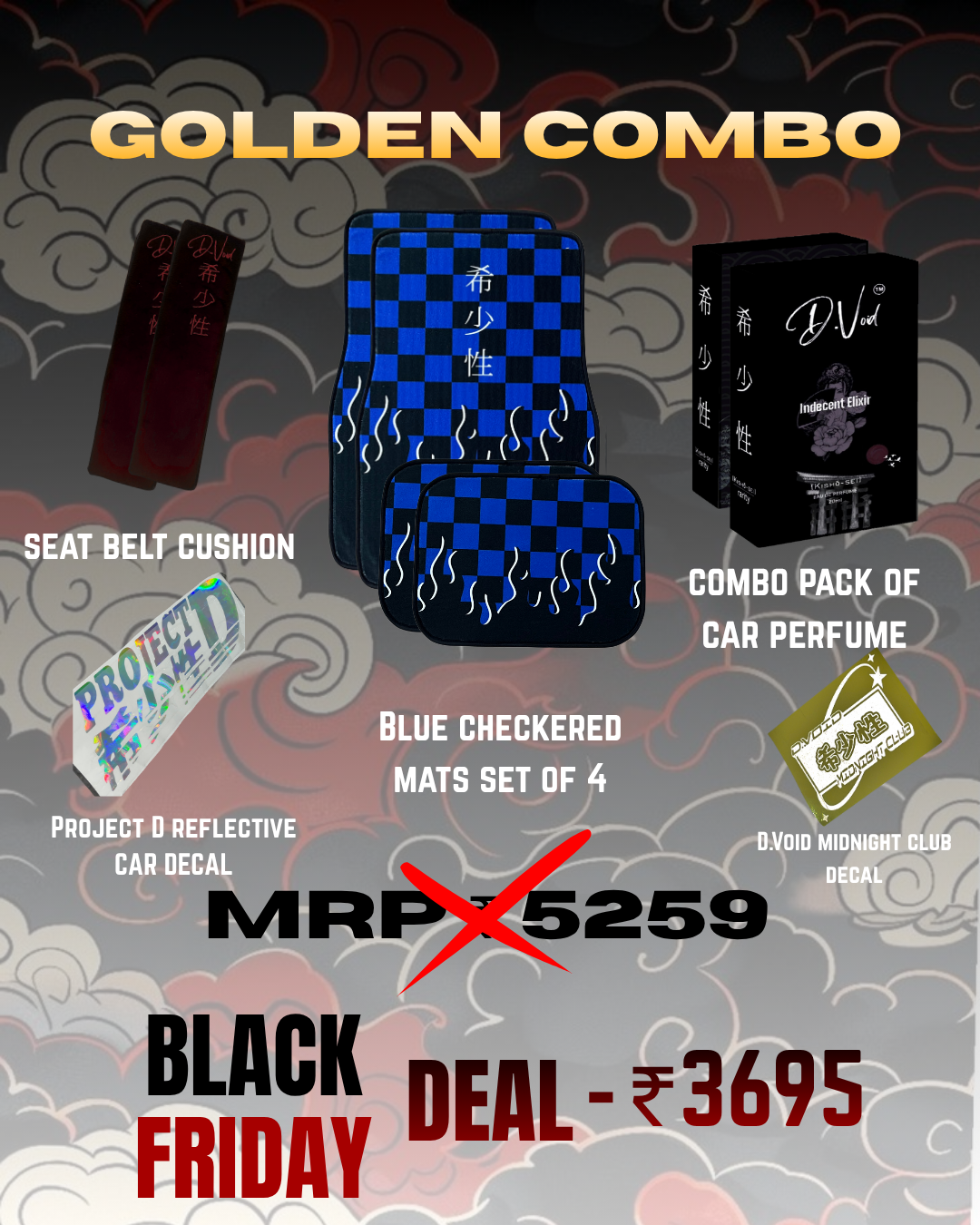 Golden combo pack