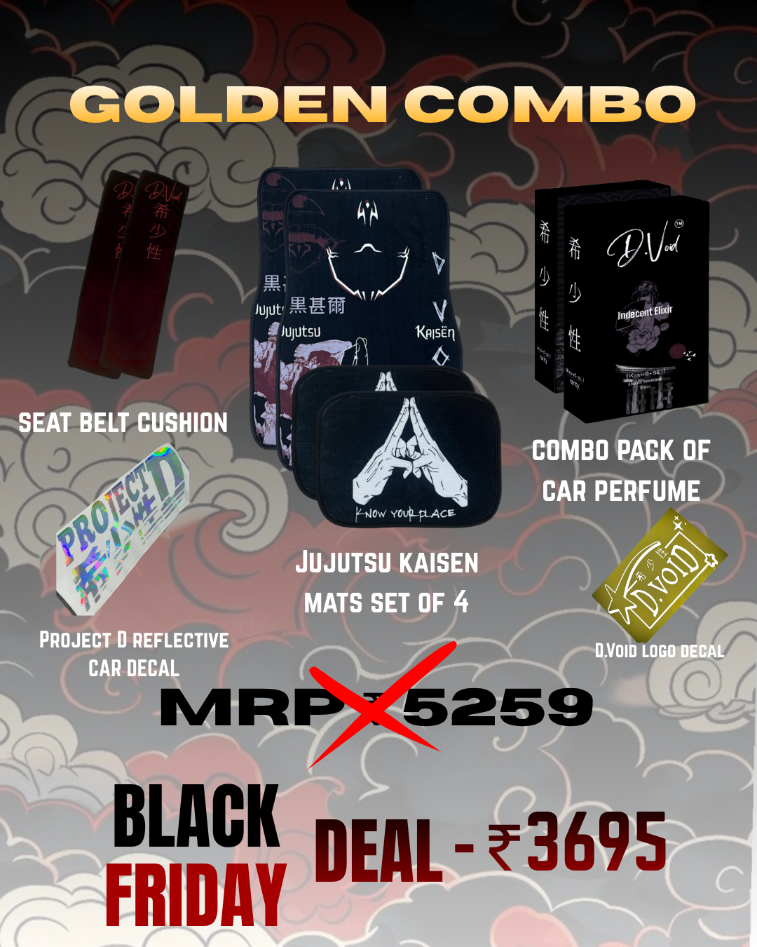 Golden combo pack