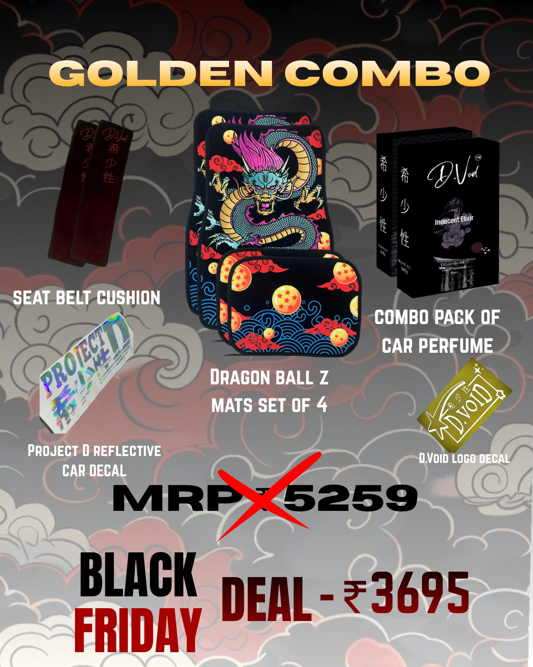 Golden combo pack