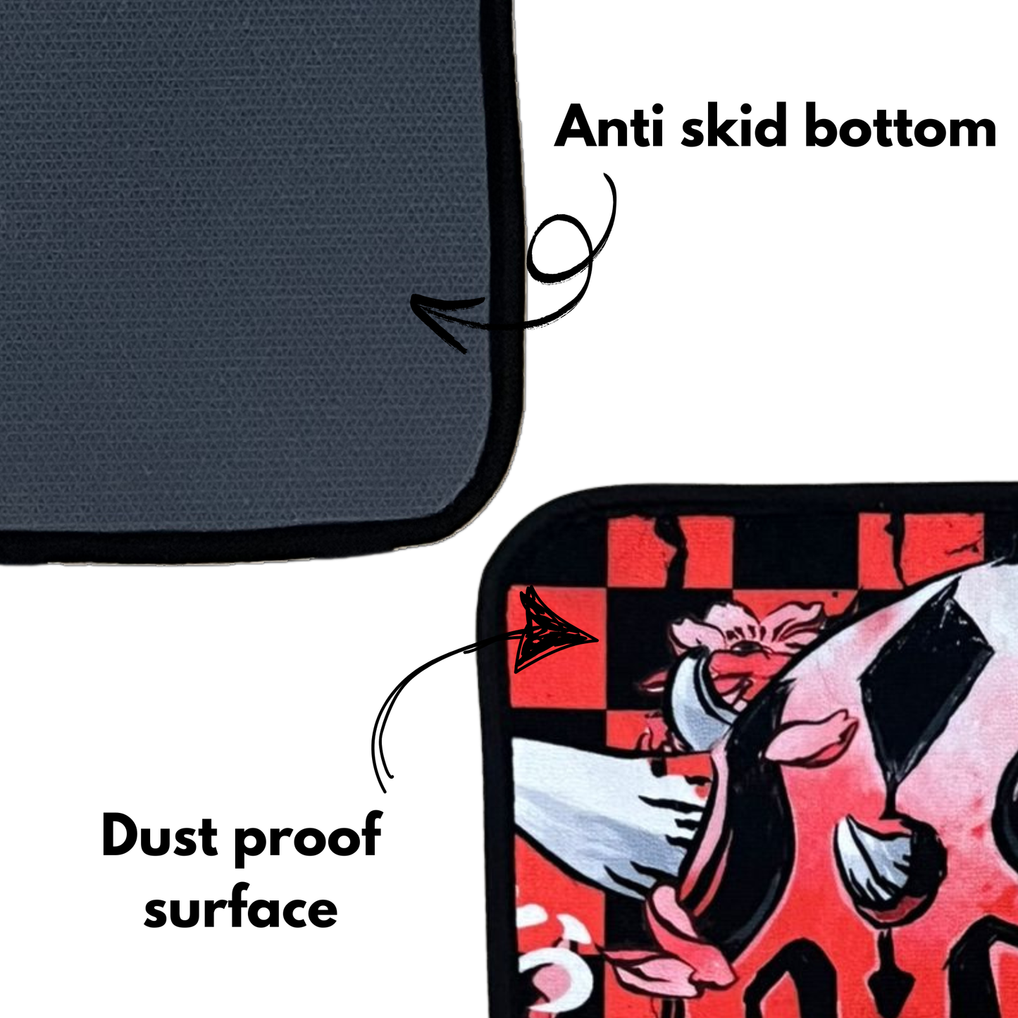 Kurenai Oni car mats