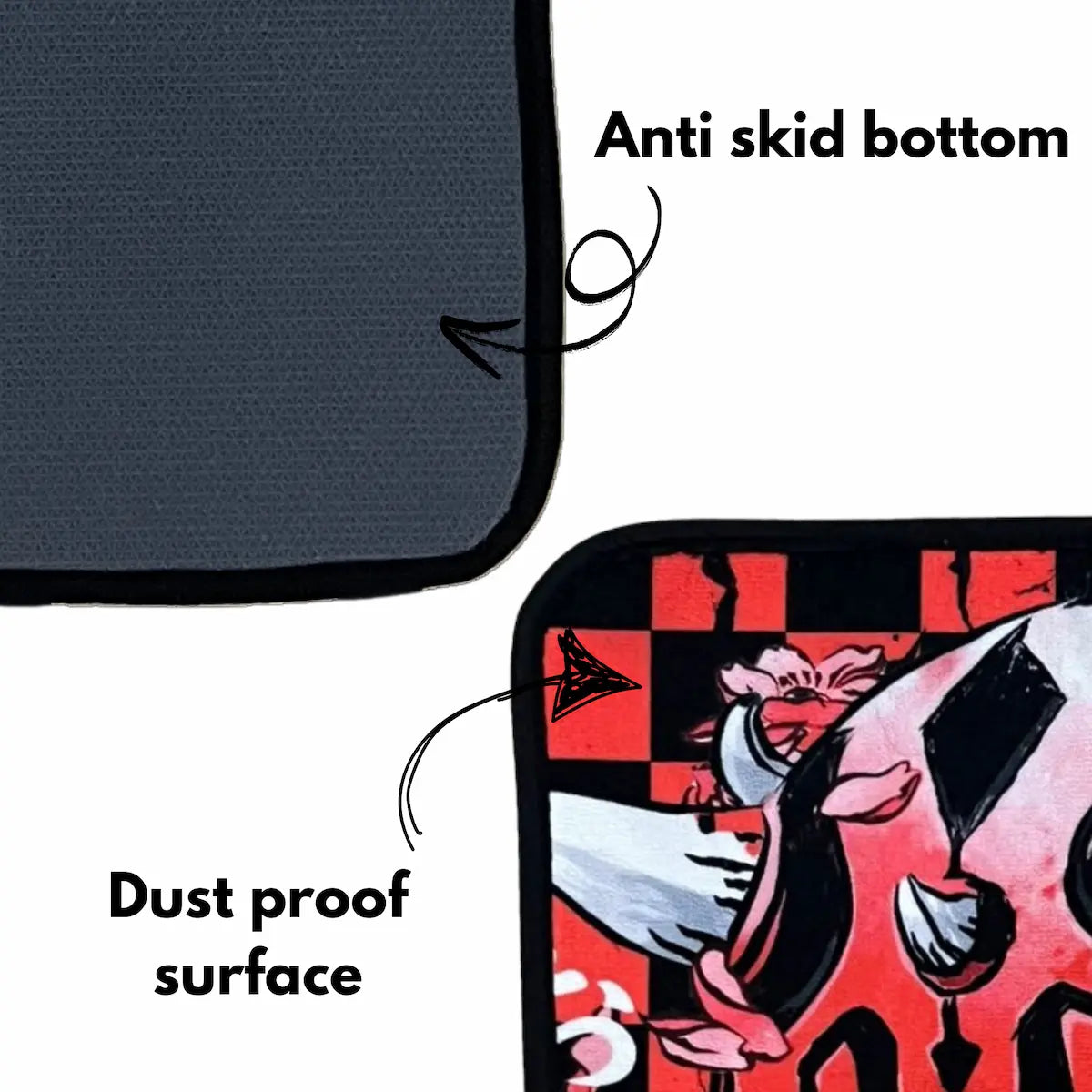 Kurenai Oni car mats