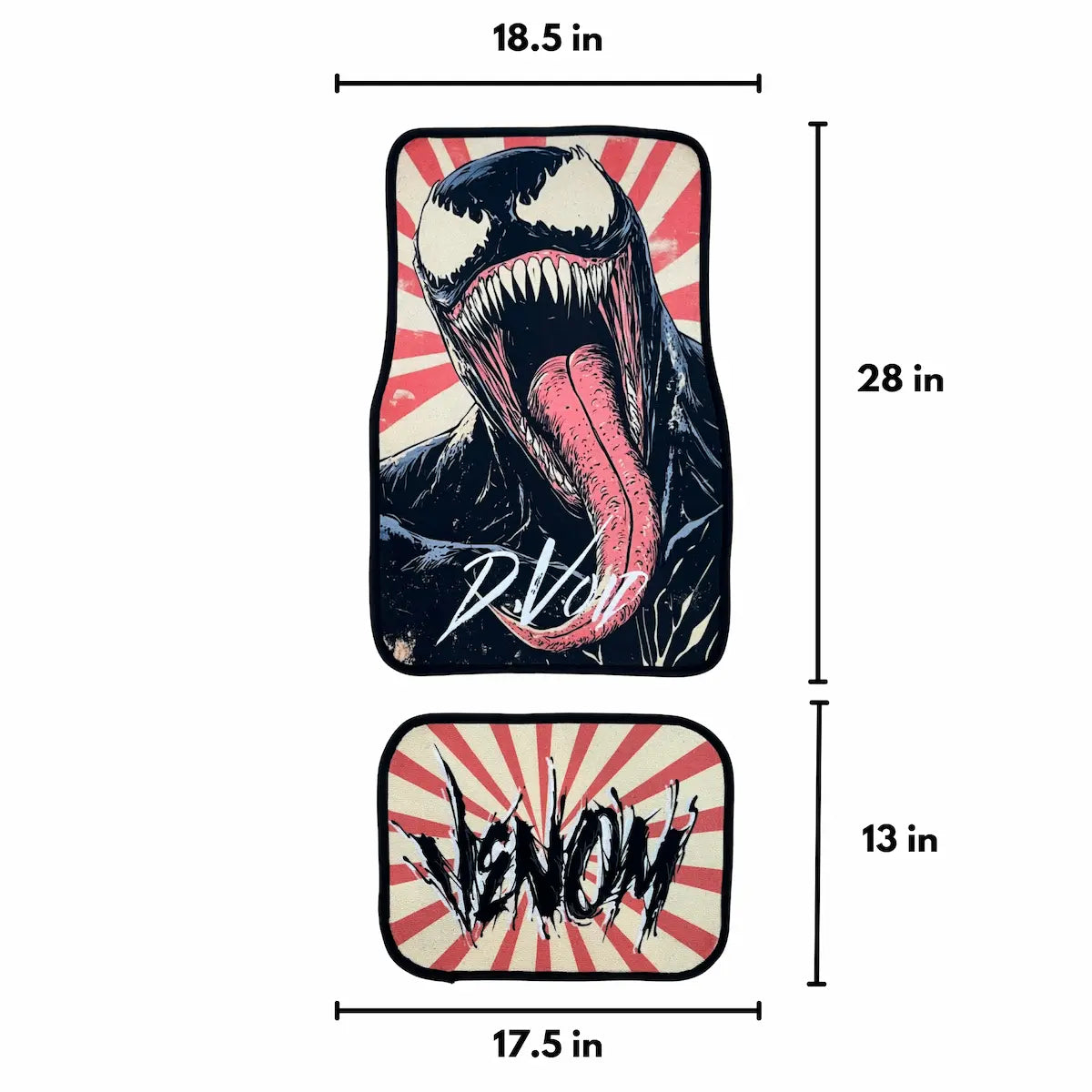Venom car mats