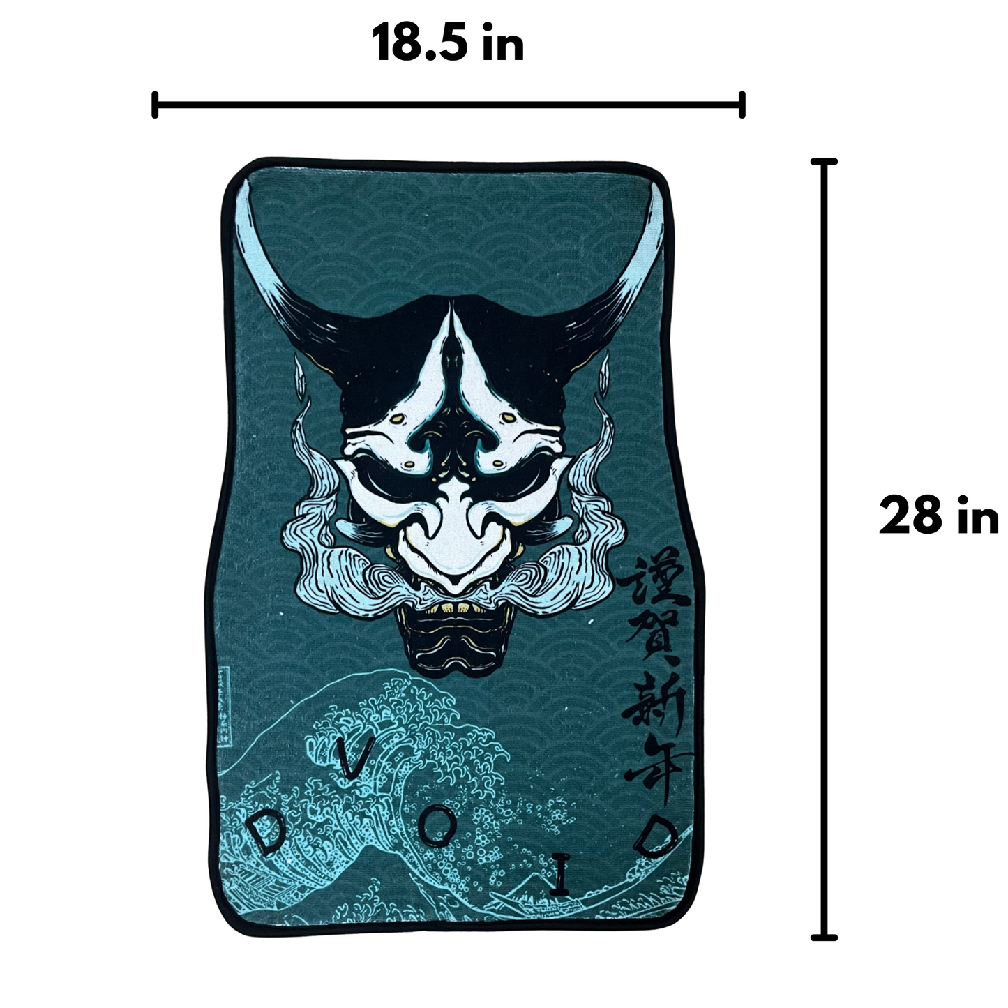 Japanese demon Oni car mats