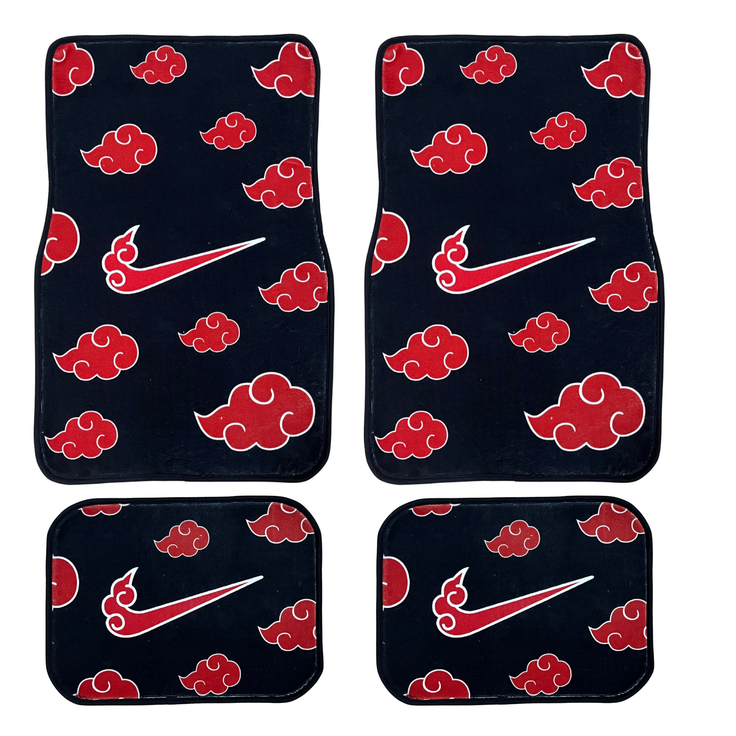 Akatsuki clouds anime car mats