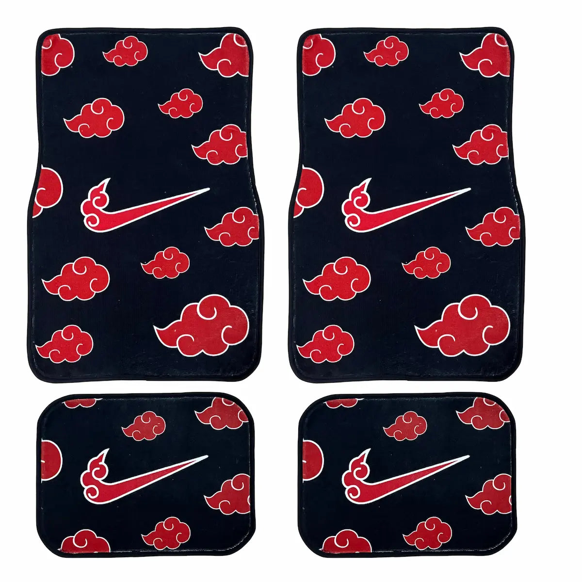 Akatsuki clouds anime car mats