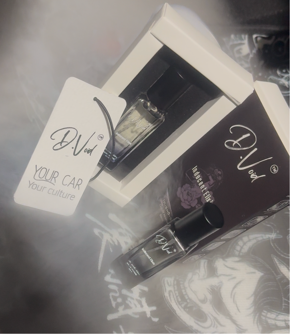 Indecent elixir spray car air freshner