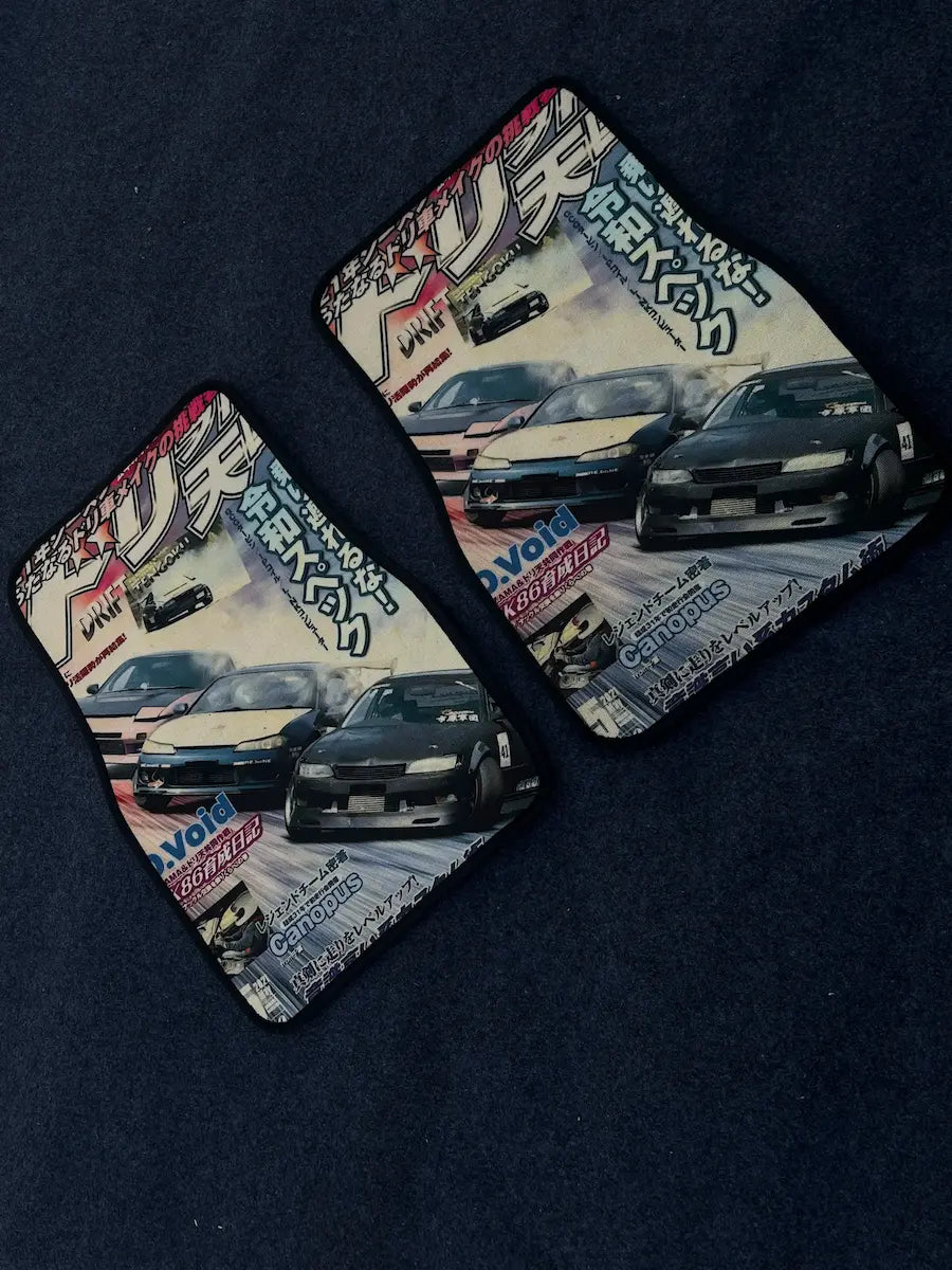 Drift tengoku JDM car mats
