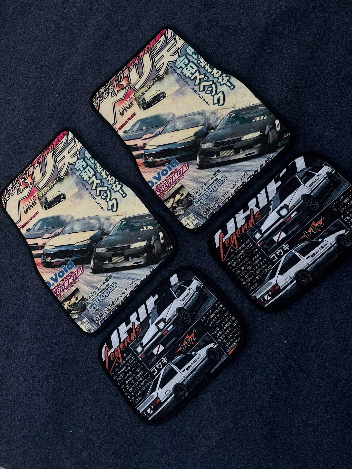 Drift tengoku JDM car mats