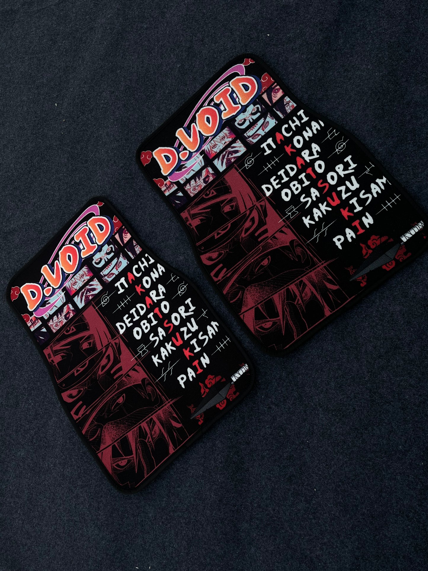 Naruto Itachi uchiha car mats
