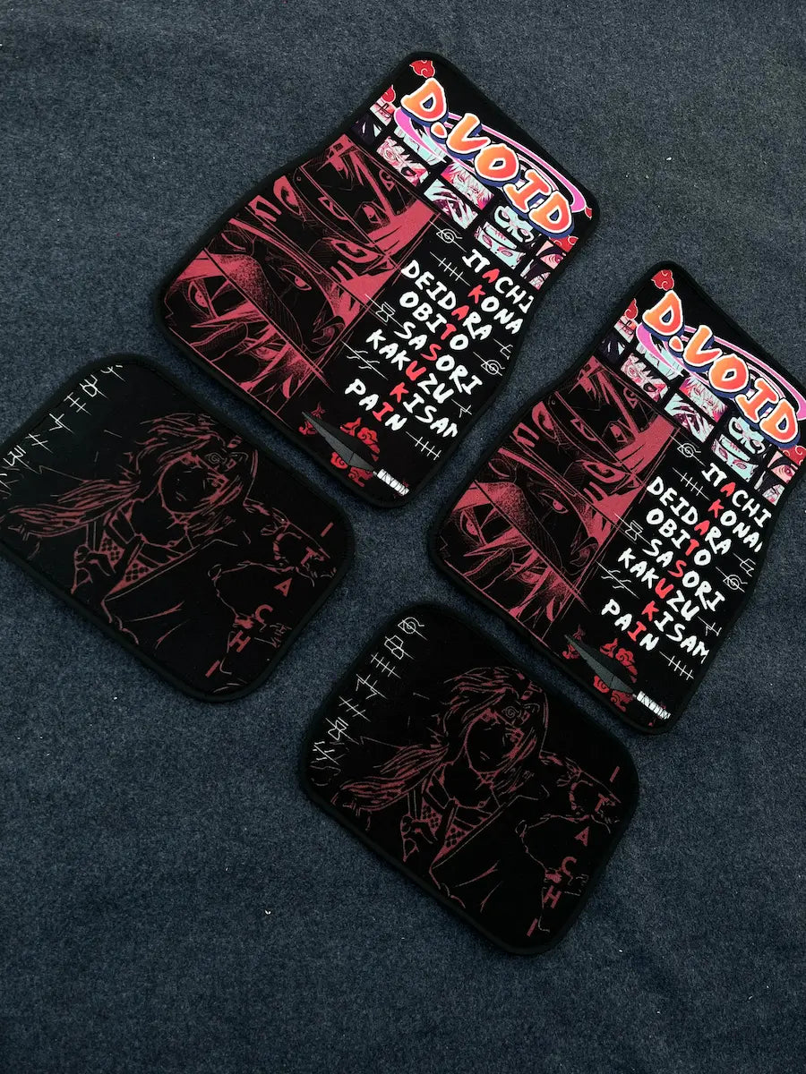 Naruto Itachi uchiha car mats