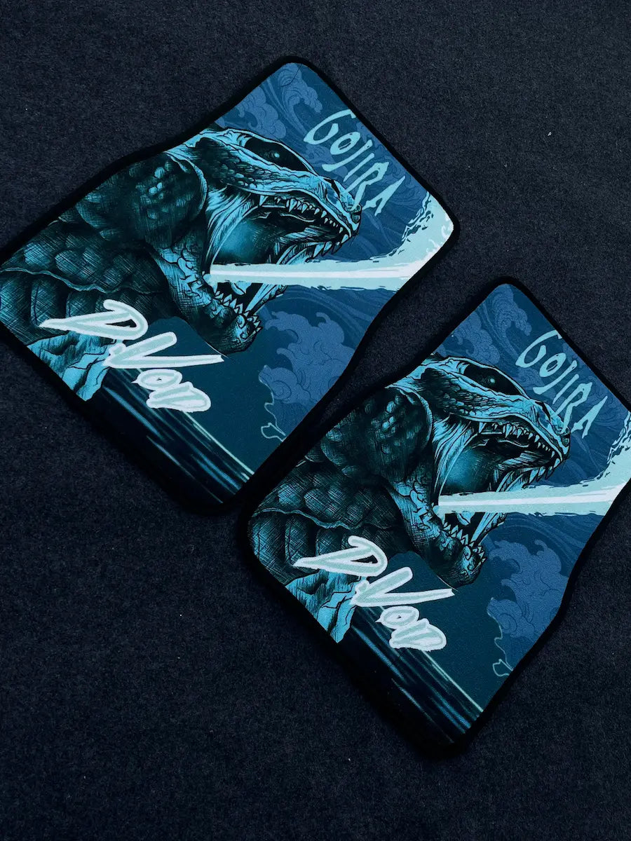 Gojira car mats