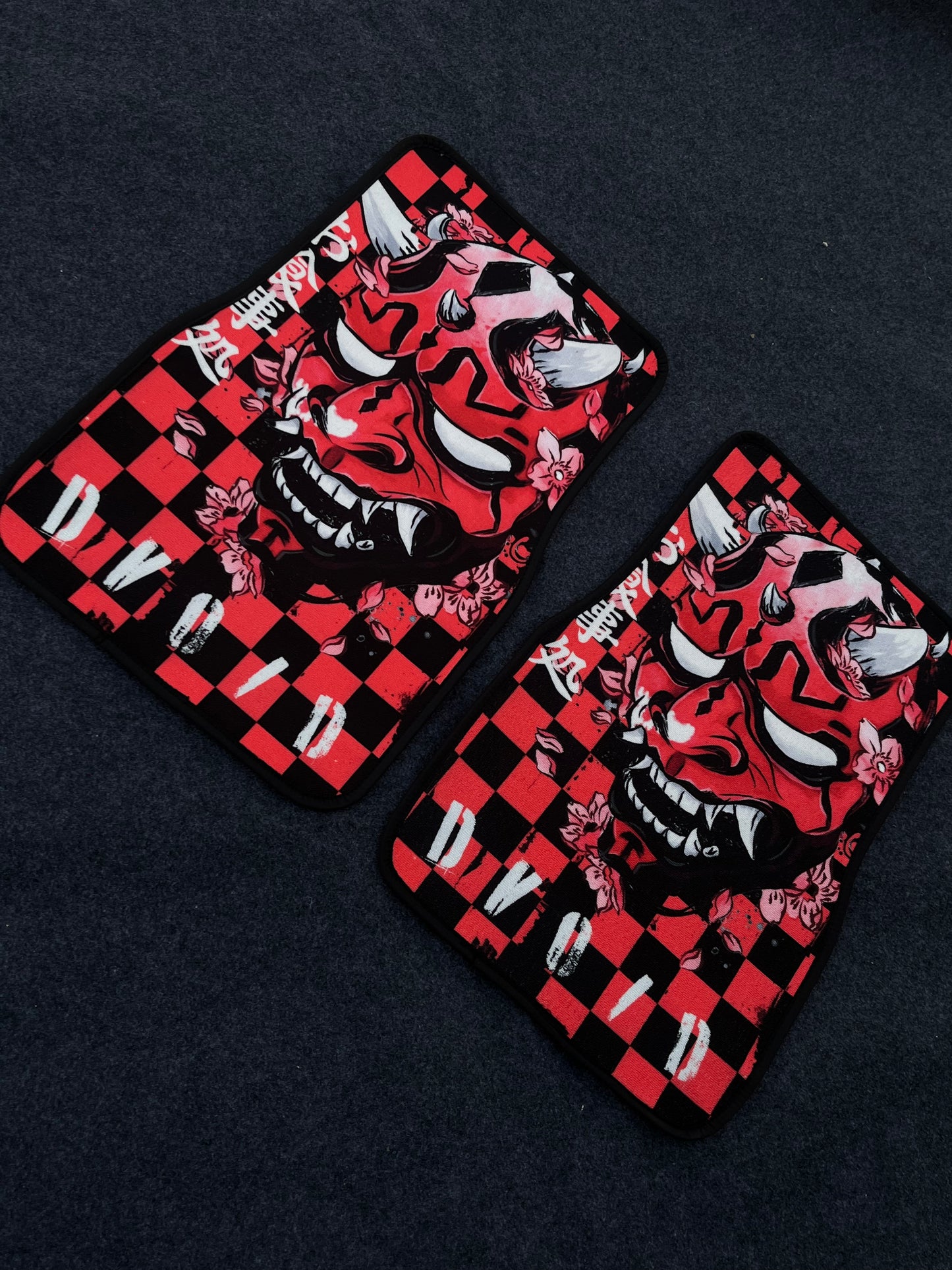Kurenai Oni car mats