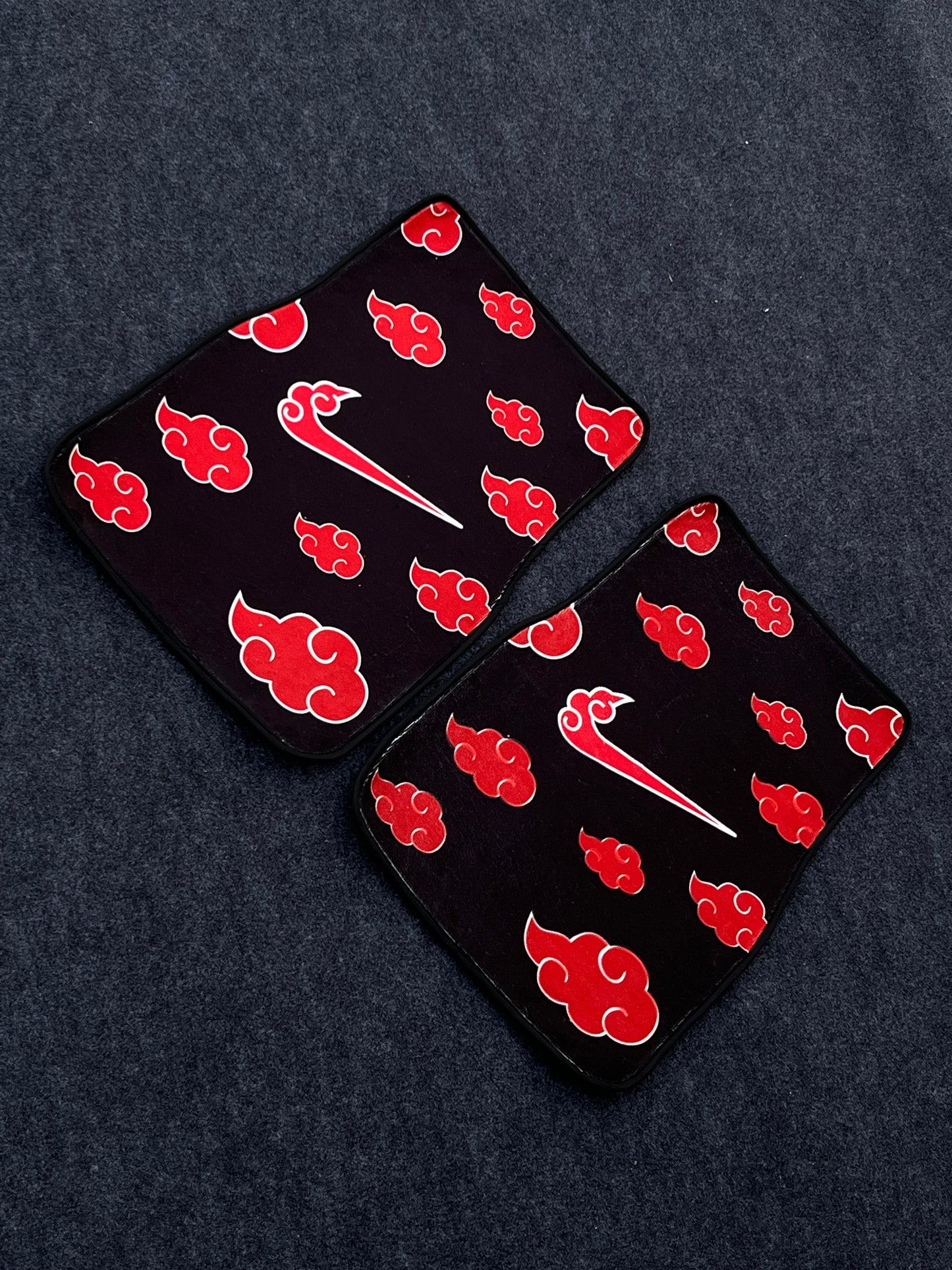 Akatsuki clouds anime car mats