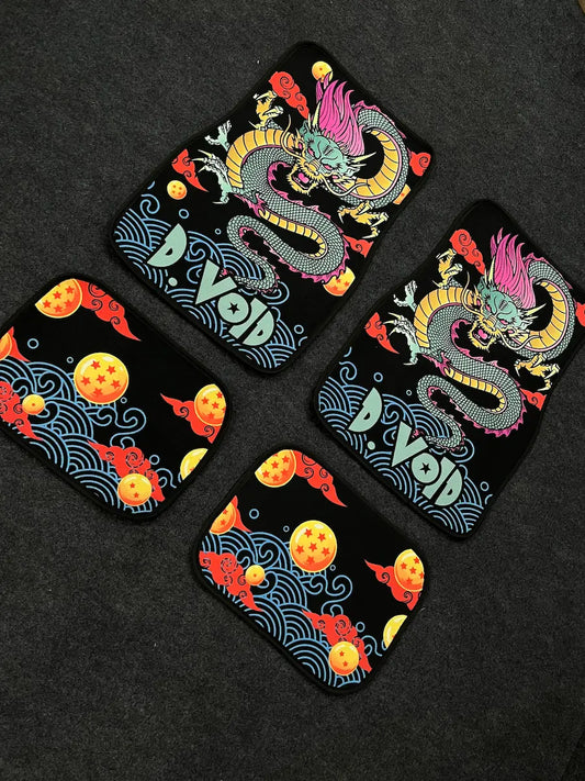 Dragon Ball Z Universal Car Floor Mats